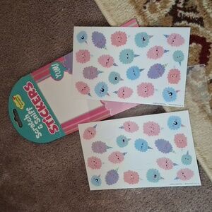 Scratch n sniff cotton candy stickers